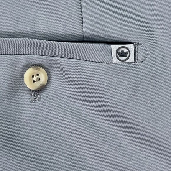 Peter Millar Pants Mens 40x30 EB78 Durham Performance Trouser Tech Gray Gale - Picture 4 of 7